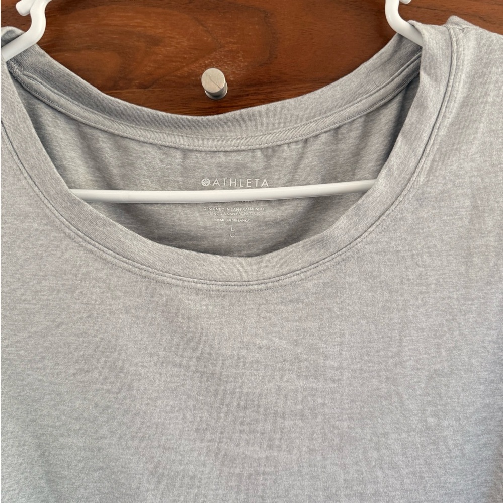 Athleta Light Gray Women's Tank Top - Picture 2 of 4